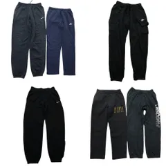 古着卸 まとめ売り ナイキ NIKE スウェット パンツ 6枚セット (メンズ Ｓ ) ジョガーパンツ スウェットカーゴ 中古 古着 NC0846