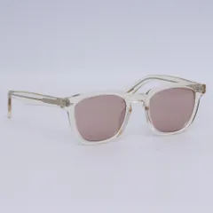 金子眼鏡 × UNITED ARROWS KANEKO OPTICAL Modern SGLS サングラス クリアイエローフレーム ブラウンレンズ