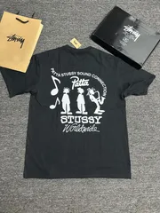 PATTTA × STUSSY コラボ Tシャツ STUSSY X PATTAコラボSS24 TEEミュージシャンTシャツ 6,580円