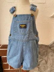 【Size 90-100】vintage オシュコシュ ショートオール オーバーオール  ヴィンテージ