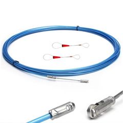 【数量限定】ロープ通し 配線通し スチー 通線工具cd管 ルワイヤー 入線専用ワ 電線通し 結束ワイヤー 通線 リード 3.0mm よりもどしジョイントワイヤー ロッド径 CD管・PF管専用 12M/20M通線ワイヤー (20M)
