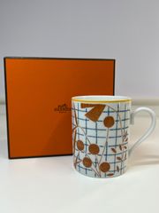 新品☆HERMES エルメスTIE•SET 幾何学模様 マグカップ - メルカリ