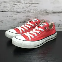 CONVERSE CANVAS ALL STAR OX キャンバス オールスター レッド 赤 23.5cm M9696 L02243