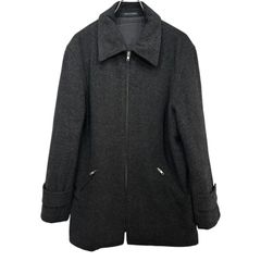 90's agnes b. homme Wool Jacket Made in FRANCE 90s 90年代 アニエスベー フランス製 ウールジャケット ウールコート ハーフコート archive アーカイブ