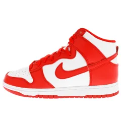 NIKE (ナイキ) DUNK HI RETRO CHAMPIONSHIP WHITE AND RED ダンク ハイ