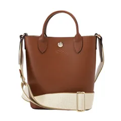 新品 ロンシャン LONGCHAMP ショルダーバッグ エピュレ タイムレス ショッピングバッグ XSサイズ コニャックのサムネイル
