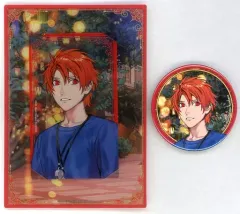 【中古】グッズセット 一十木音也 カスタマイズビジュアルカードコレクション＆缶バッジセット 「ブロッコリーオンラインくじ うたの☆プリンスさまっ♪ Special Anniversary Ver.」 C-1賞