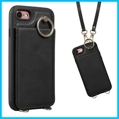 【新着商品】手帳型ケース 手帳型ケース iPhone7 背面ケース 第2世代 ショルダー ストラップ Shlybaay SE2 PUレザー 肩掛け SE2 カード収納 斜め掛け スマホケース スタンド アイホン あいほん 第3世代 SE2 SE3 SE3 20