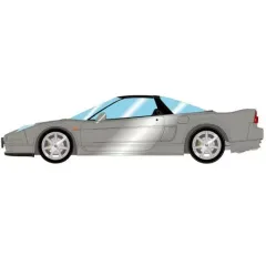 【中古】ミニカー 1/43 Honda NSX (NA2) 2001(シルバーストンメタリック) [EM585B]のサムネイル