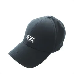 ディーゼル DIESEL キャップ 帽子 ロゴ 黒 ブラック 00SYQ9 /AS ■OS ■SHのサムネイル