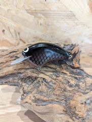 フラットサイドクランク　ハンドメイド　バルサ材