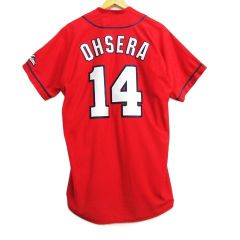 カープ 大瀬良 ユニフォーム DIAMOND SPORTS APPAREL  ミズノ ビジター 赤  MIZUNO  ダイヤモンドスポーツアパレル スタイリッシュ 大瀬良投手 いい人 OHSERA E32Z