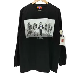 ユーズドフルギ USED古着 {{RADIO EVA}} 15th フロントプリント長袖Tシャツ メンズ JPN：L 