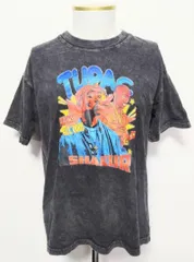 【Mサイズ】トゥーパック　２パック　Tシャツ　半袖　チャコール　ヒップホップ