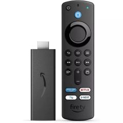 【中古】TV Fire TV Stick (第3世代/2021年モデル) Alexa対応リモコン付属 (TVer/U-NEXTボタン付モデル) [S3L46N]