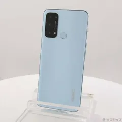中古品〕 Reno5 A 128GB アイスブルー A103OP Y!mobile SIM