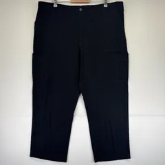 古着 カーハート Carhartt ワークパンツ イージーパンツ カーゴ ワンポイントロゴ 大きいサイズ 2XL  ブラック メンズ