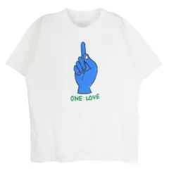 T*8様 サカイ　ゴンザレス　ONE LOVE Tシャツ ホワイト　サイズ3 Sacai メンズ's Gonz ONE LOVE Cotton Long Sleeve T-Shirt