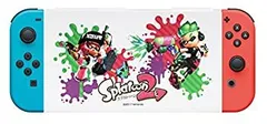 【中古】Nintendo Switch専用スタンド付きカバー スプラトゥーン2ガール&ボーイ