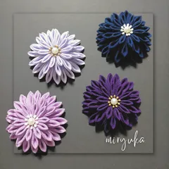 【つまみ細工髪飾り】和装/振袖/袴/卒業式/成人式/七五三/浴衣