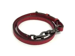 ■極美品■ COACH コーチ レザー バッグ用 ショルダーストラップ 肩掛け 斜め掛け レディース レッド系 BJ7766