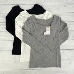 送料無料！ブラなしで着られるカップ付き長袖インナー。うれしい本体綿100%でお肌に優しい　16638　M/L/LL　レディース　インナー『 ル ソレイユ 』