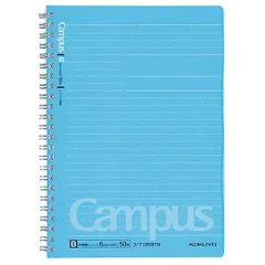 (まとめ）【コクヨ】キャンパスツインリングノート ドット入り罫線 B罫 50枚 A5  ｽT135BT 【×30セット】