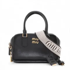 2025年最新】ミュウミュウ MIUMIU ハンドバッグ 斜め掛けショルダー