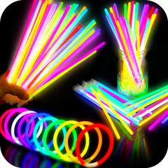 【ラスト1点】イベント結婚式 お祭り 文化祭 ブレスレット ブレスレット 光る 光る こども 大量 子供 問屋 景品 縁日 セット ジョイント 10色 【ルミカ】光るブレスレット 50本