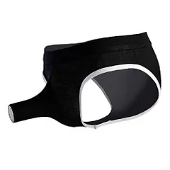 [ネクストグランツ] メンズ 竿出し ボクサー セクシー ブリーフ トランクス 立体 ぞうさん パンツ 男性 下着 1枚/2枚組 セクシー薄い シースルー メンズ Tバック ビキニブリーフ ニッカーズ ローライズ 過激下着 勝負下着 Fr [ブラック] [L]