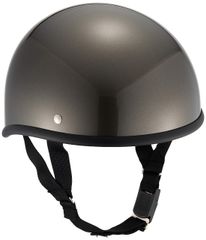 【人気商品】バイクパーツセンター(Bike Parts Center) ヘルメット ハーフ ダックテール ガンメタリック フリーサイズ (頭囲 57cm~60cm未満) 7116