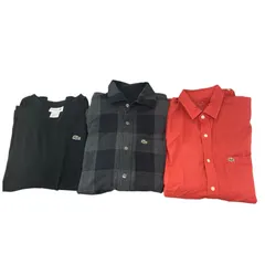 186005 LACOSTE ラコステ トップス メンズ 3点まとめ売り