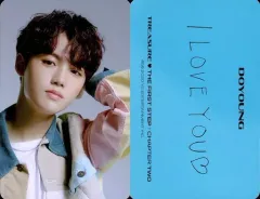 【中古】コレクションカード(男性) TREASURE/ドヨン/裏面印刷メッセージ入り/CD「THE FIRST STEP：CHAPTER TWO」(BLACK Ver.)封入特典フォトカード