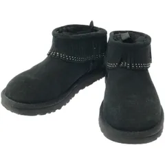 UGG アグ Ultra Mini Fringe Bling ウルトラミニフリンジブーツ 1121576 ブラック 36のサムネイル