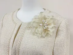 コサージュ おしゃれ 結婚式 卒園式 卒業式 入学式 入園式 宴会　上品　セレモニーやパーティー パール　ヘアクリップ　人気　レディース 2WAY仕様 ケース付き　ラインストーン