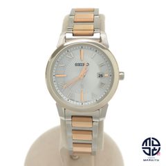 SEIKO セイコー チタン セイコールキア レディース ウォッチ 1B35-0AN0 腕時計 文字盤白 ソーラー