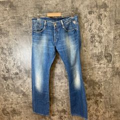 ☆REPLAY☆リプレイ♪デニムパンツ♪ブルー♪メンズ♪着回し抜群♪(L)