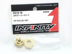 INFINITY　G019-19　19Tプーリーセット　★M