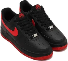 [ナイキ] エア フォース 1 '07  [AIR FORCE 1 '07] ブラック/ブラック/ユニバーシティレッド FJ4146-002  