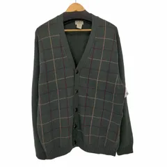 エルエルビーン L.L.Bean 格子チェックコットンカーディガン メンズ import：XL のサムネイル