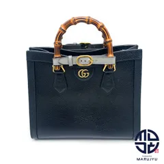GUCCI グッチ バンブーハンドル 黒 ブラック ダイアナ スモール トートバッグ 7027271 3wayバッグ ショルダーバック 鞄 カバン ※ネーム入り