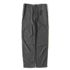 新品 SUNNY SPORTS サニースポーツ パンツ サイズ:30 ヘリンボーン ウール ツイード デッキパンツ / ボトムス ズボン トラウザー ワーク グレーのサムネイル