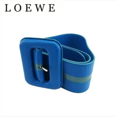 ロエベ LOEWE 幅広 太 ベルト レッド ロエベ LOEWE 幅広 太 ベルト レッド