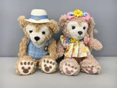 Disney 東京ディズニーシー ぬいぐるみ2個まとめセット ダッフィー/シェリーメイ スプリングボヤージュ 2504LS019