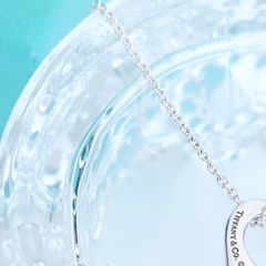 新品✨Tiffanyティファニー オープンハートネックレス11mm プレゼント