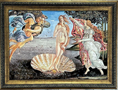 水晶パネル アートパネル　　 62×82cm