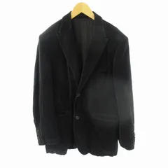 ニールバレット Neil Barrett テーラードジャケット 2B 総裏 ベロア 黒 ブラック L （株）サンフレール 上着のサムネイル
