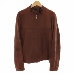 ヨウジヤマモト YOHJI YAMAMOTO ダーバンアール D'URBAN A.A.R レザージャケット 革ジャン アウター ラムレザー L 赤茶 レッドティー X860735-78 /YTのサムネイル