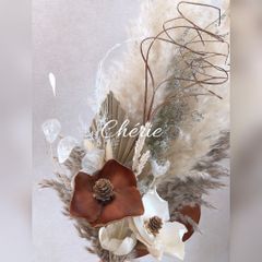 107【welcome bouquet 14】パンパスグラス　ドライフラワー