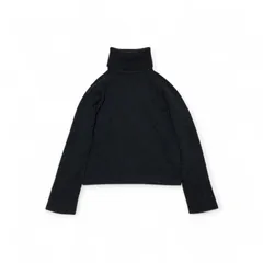 【マーガレットハウエル】カシミヤ混 タートルネックニット 黒 II ハイネック 中古・古着通販】MARGARET HOWELL (マーガレットハウエル